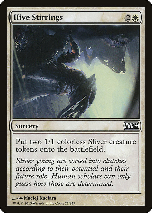 Hive Stirrings - Magic 2014 Magic card