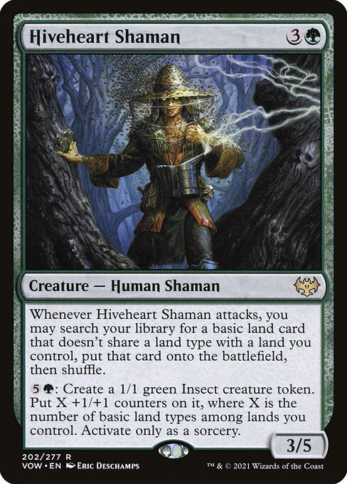 Hiveheart Shaman - Innistrad: Crimson Vow Magic card