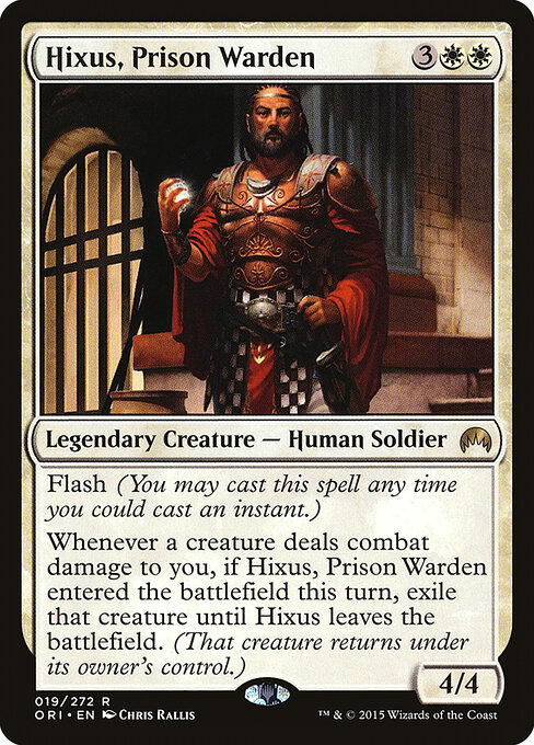 Hixus, Prison Warden - Magic Origins Magic card