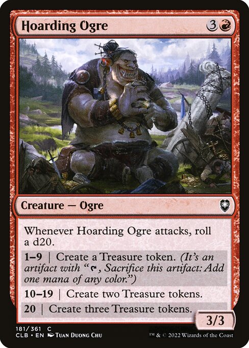 Hoarding Ogre - Commander Legends: Battle for Baldur's Gate Magic card
