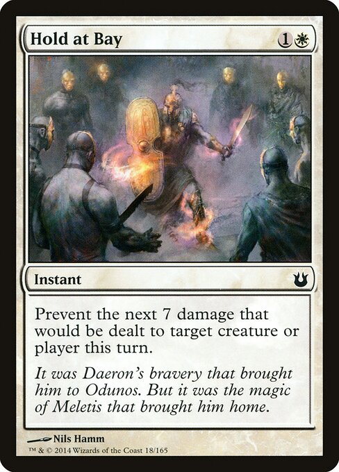 Hold at Bay - Born of the Gods Magic card