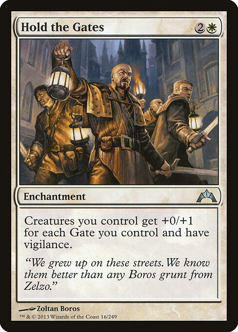 Hold the Gates - Gatecrash Magic card