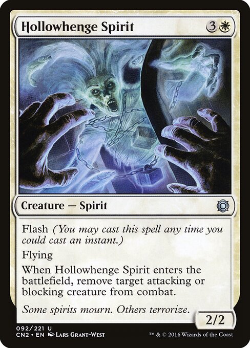 Hollowhenge Spirit - Conspiracy: Take the Crown Magic card