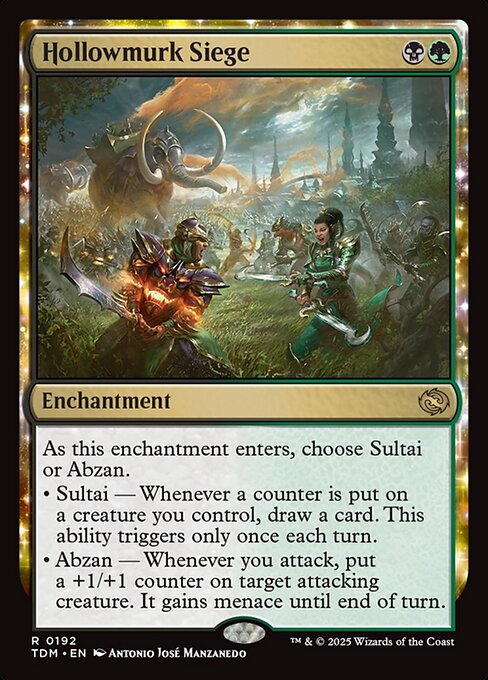 Hollowmurk Siege - Tarkir: Dragonstorm Magic card