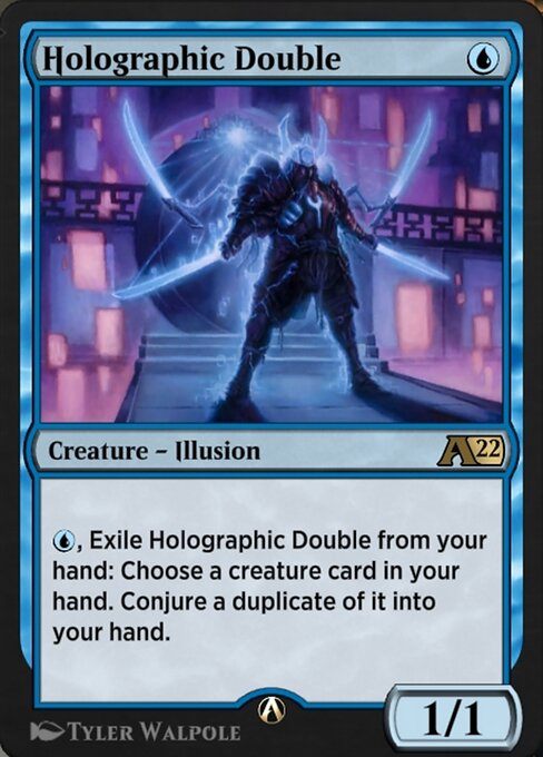 Holographic Double - Alchemy: Kamigawa Magic card