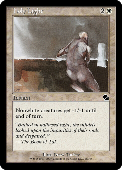 Holy Light - Masters Edition (#16) - Illustrated by Drew Tucker - Magic: The Gathering Card
