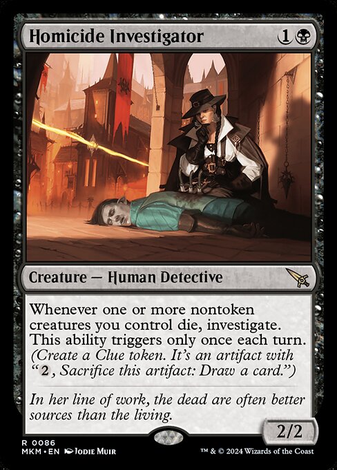 Homicide Investigator - Murders at Karlov Manor Magic card