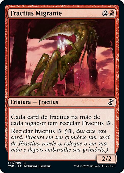 誘導スリヴァー (Homing Sliver) - Future Sight (#118) - Illustrated by Trevor Hairsine - Magic: The Gathering Card