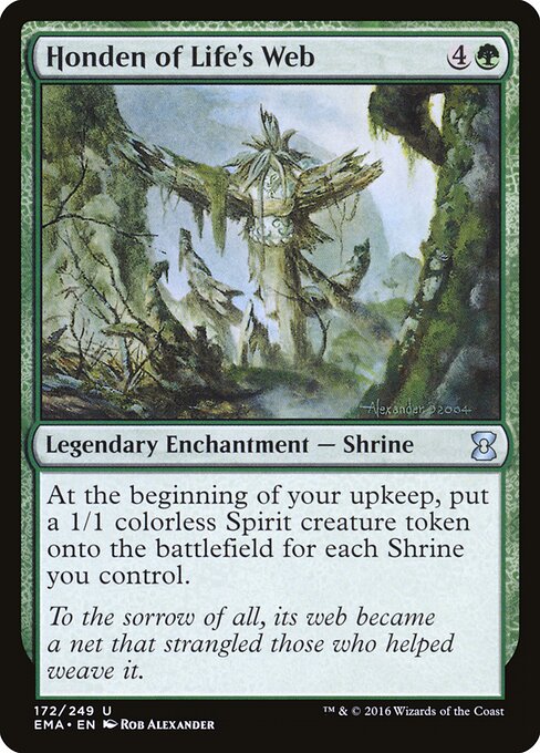 Honden of Life's Web - Eternal Masters Magic card