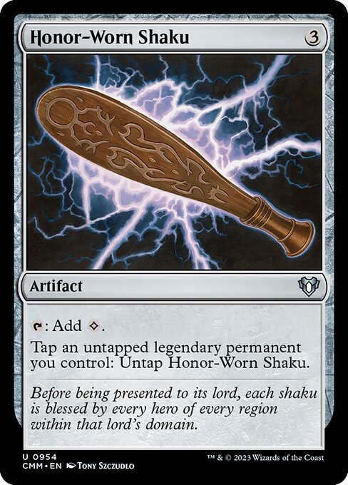 Honor-Worn Shaku - Commander Masters Magic card