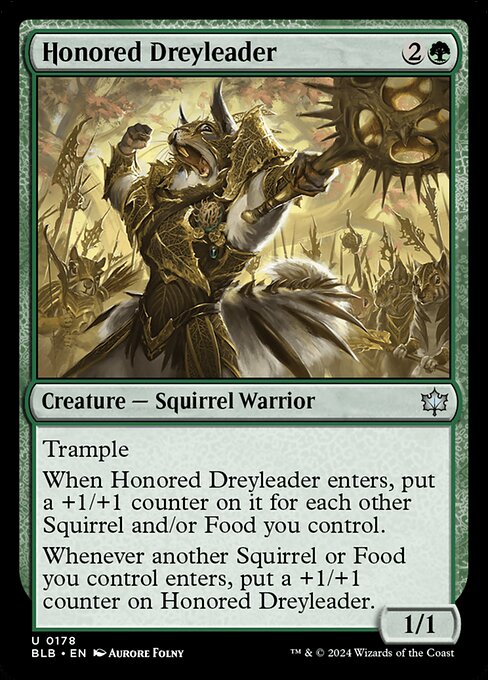 Honored Dreyleader - Bloomburrow Magic card