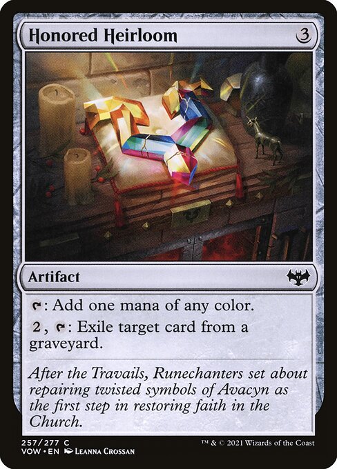 Honored Heirloom - Innistrad: Crimson Vow Magic card