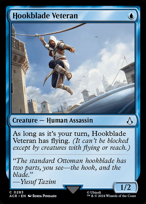 Hookblade Veteran - Assassin's Creed Magic card