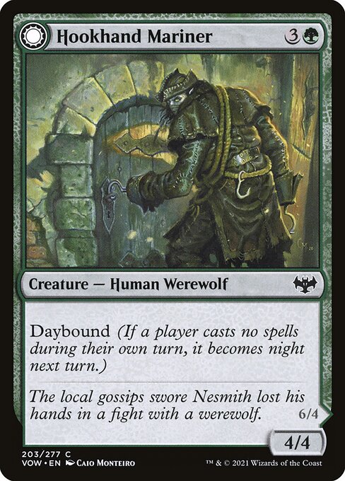 Hookhand Mariner // Riphook Raider - Innistrad: Crimson Vow Magic card