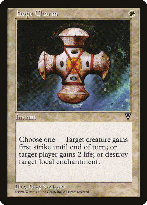 Hope Charm - Visions Magic card