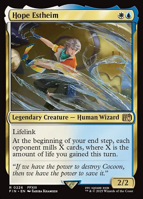 Hope Estheim - Final Fantasy Magic card
