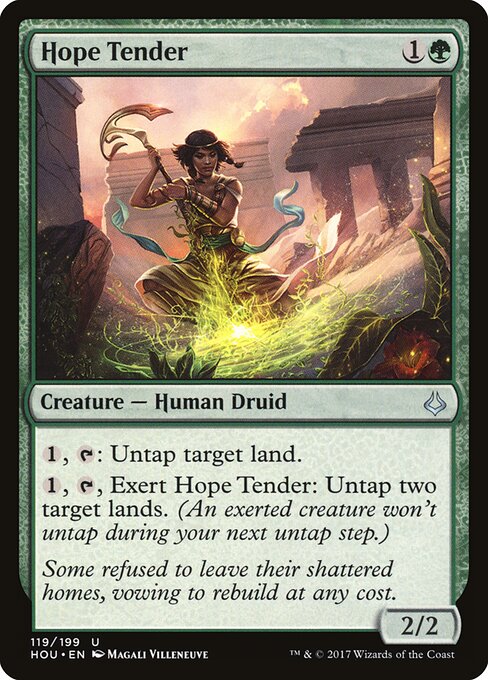 Hope Tender - Hour of Devastation Magic card