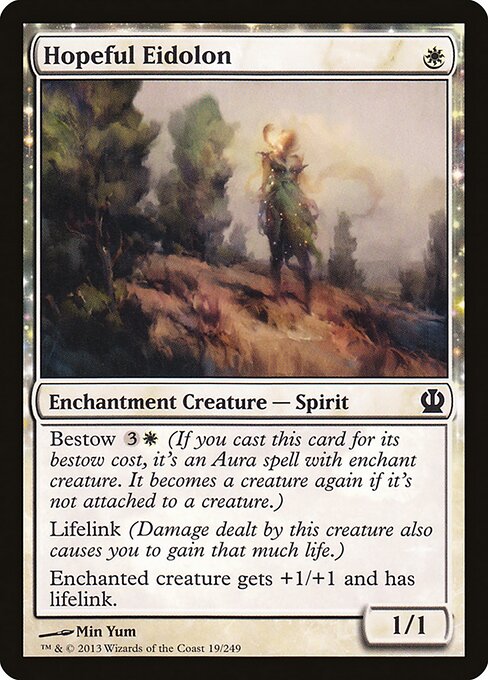 Hopeful Eidolon - Theros Magic card