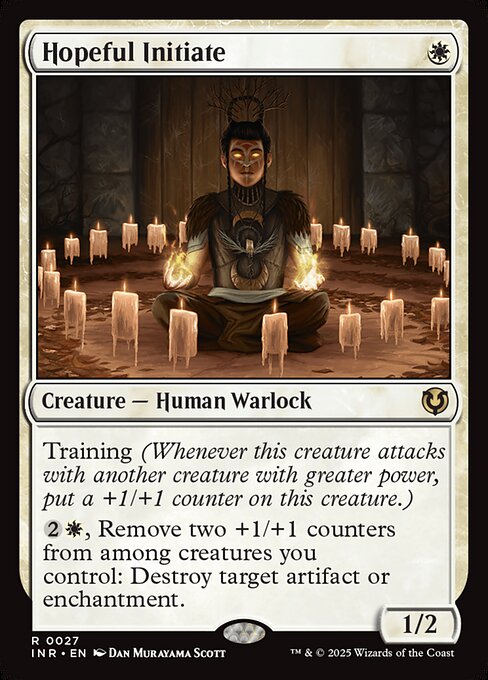 Hopeful Initiate - Innistrad Remastered Magic card