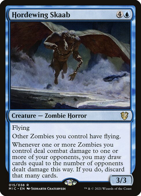 Hordewing Skaab - Midnight Hunt Commander Magic card