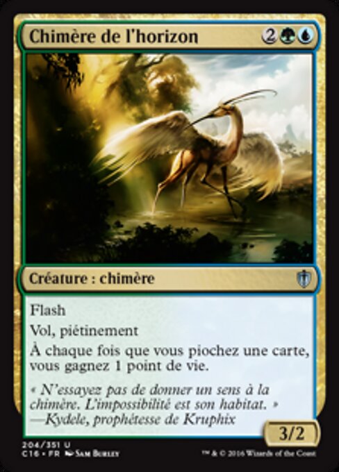 Horizont-Chimäre (Horizon Chimera) - Commander 2016 (#204) - Illustrated by Sam Burley - Magic: The Gathering Card