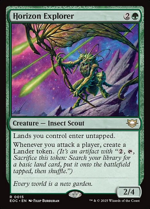 Horizon Explorer - Edge of Eternities Commander Magic card