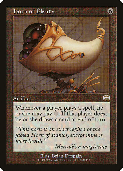 Horn of Plenty - Mercadian Masques Magic card