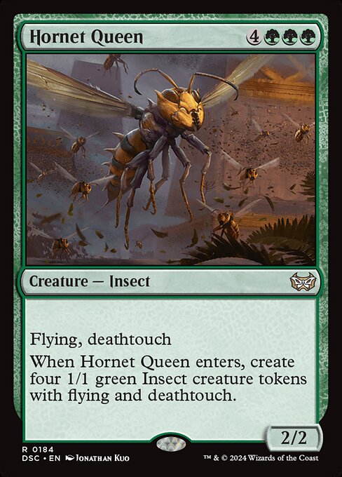 Hornet Queen - Duskmourn: House of Horror Commander Magic card