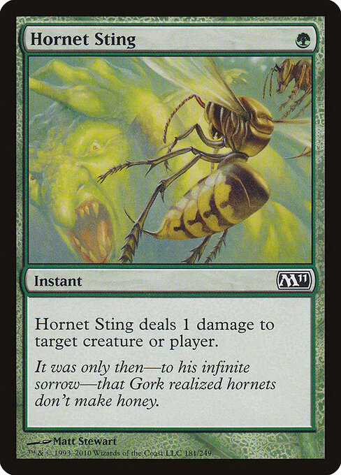 Hornet Sting - Magic 2011 Magic card