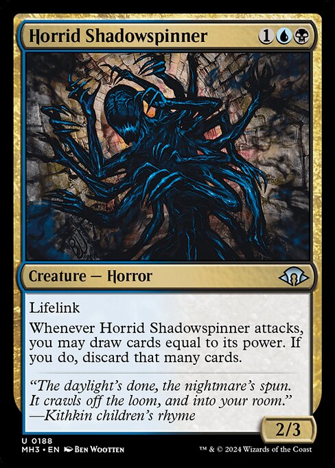 Horrid Shadowspinner - Modern Horizons 3 Magic card
