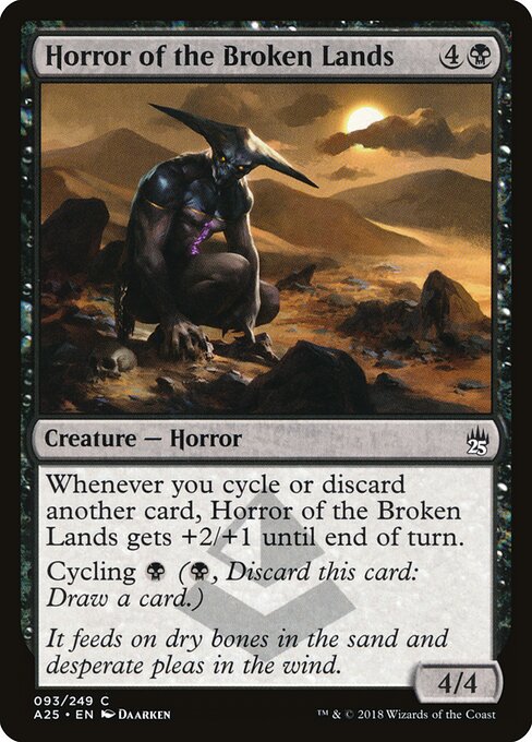 Horror of the Broken Lands - Masters 25 Magic card