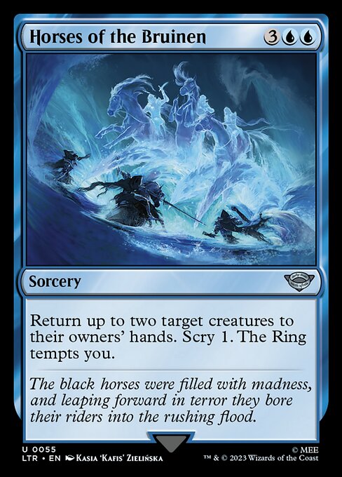 Horses of the Bruinen - The Lord of the Rings: Tales of Middle-earth Magic card