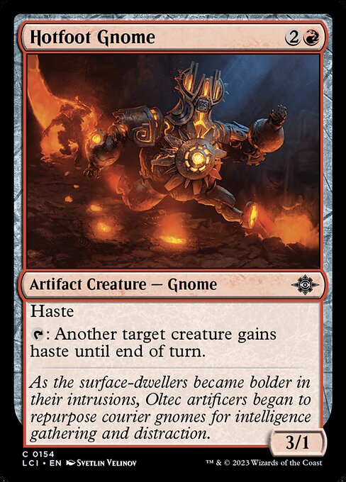 Hotfoot Gnome - The Lost Caverns of Ixalan Magic card