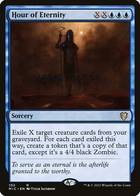 Hour of Eternity - Midnight Hunt Commander Magic card