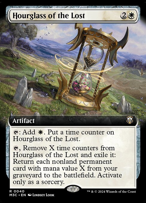 Hourglass of the Lost - Modern Horizons 3 Commander Magic card