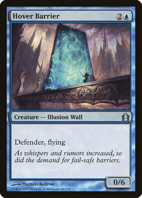 Hover Barrier - Return to Ravnica Magic card
