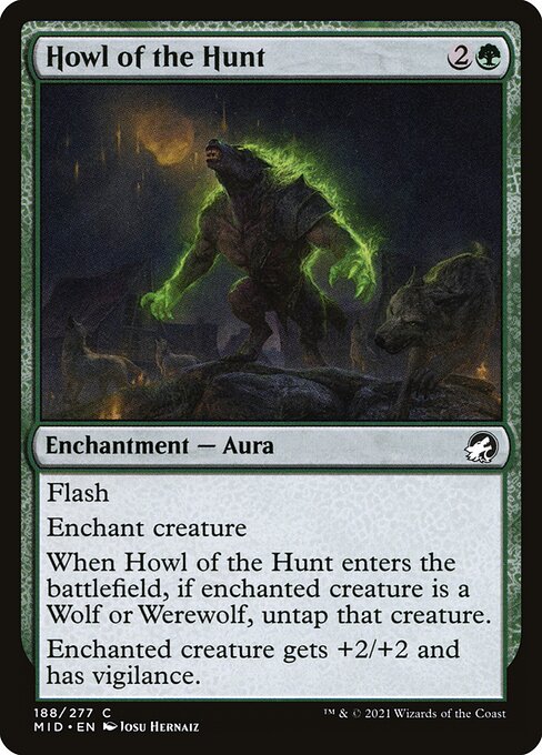 Howl of the Hunt - Innistrad: Midnight Hunt Magic card