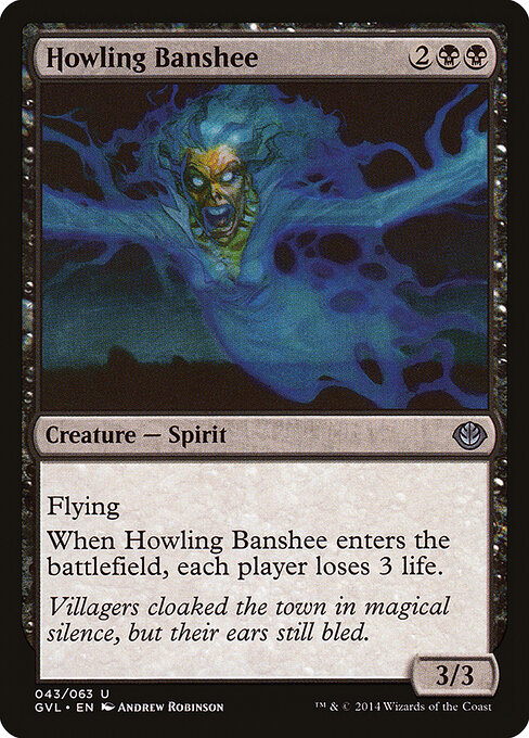 Howling Banshee - Duel Decks Anthology: Garruk vs. Liliana Magic card