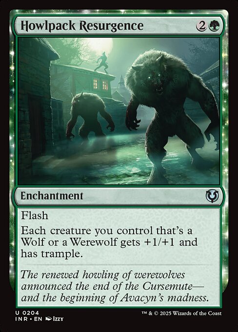 Howlpack Resurgence - Innistrad Remastered Magic card