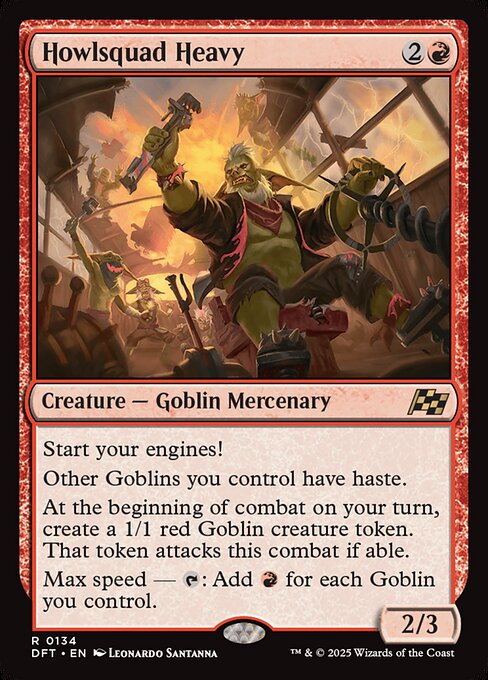 Howlsquad Heavy - Aetherdrift Magic card
