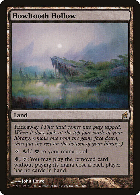 Howltooth Hollow - Lorwyn Magic card
