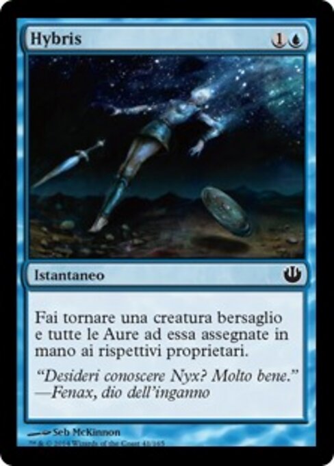 Hubris - Journey into Nyx (#41) - Illustrated by Seb McKinnon - Magic: The Gathering Card