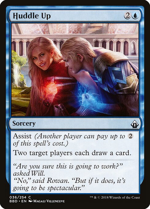Huddle Up - Battlebond Magic card