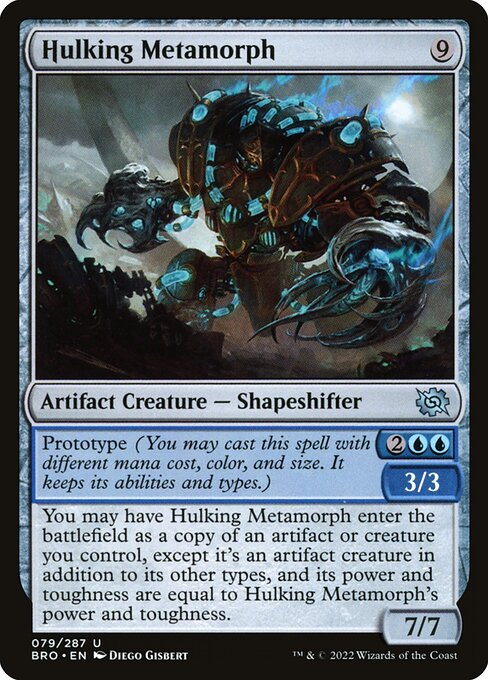 Hulking Metamorph - The Brothers' War Magic card