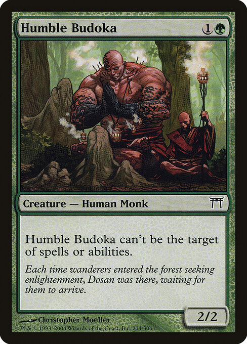 Humble Budoka - Champions of Kamigawa Magic card