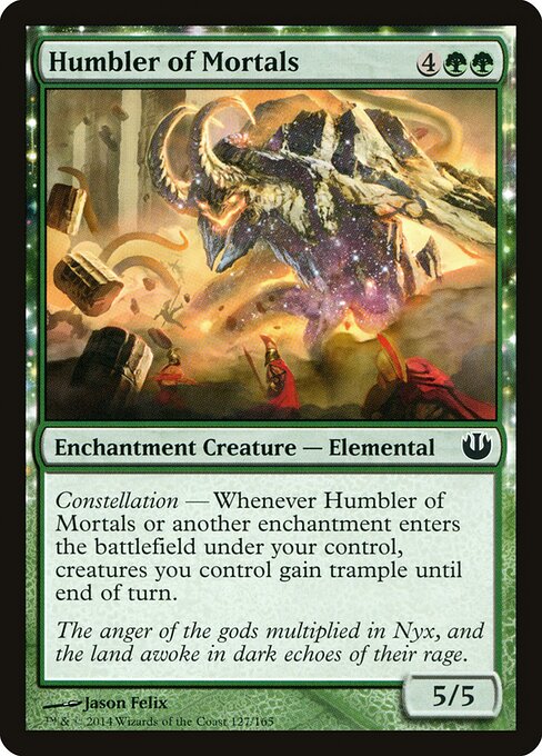 Humbler of Mortals - Journey into Nyx Magic card