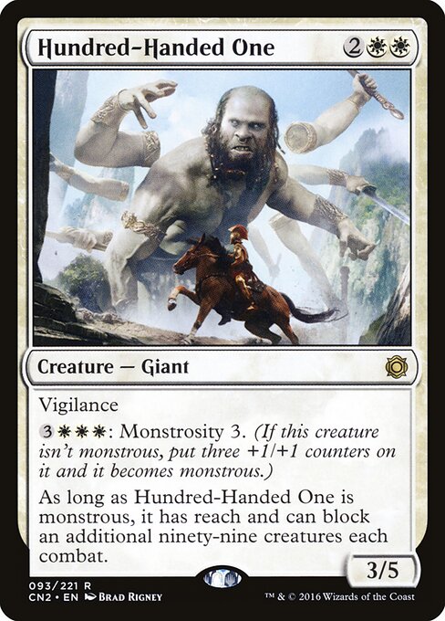 Hundred-Handed One - Conspiracy: Take the Crown Magic card