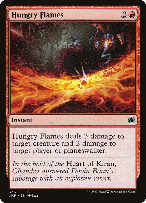 Hungry Flames - Jumpstart Magic card