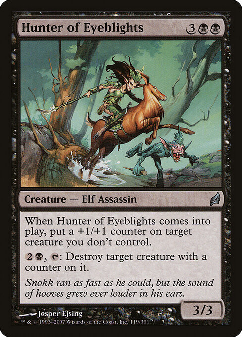 Hunter of Eyeblights - Lorwyn Magic card