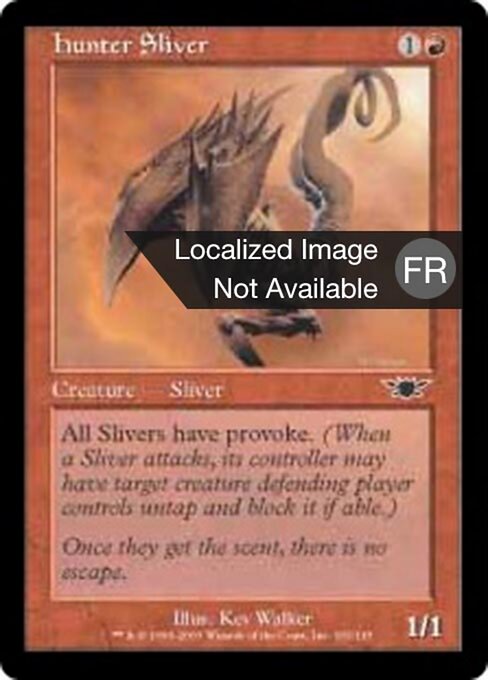 Slivoïde chasseur (Hunter Sliver) - Legions (#102) - Illustrated by Kev Walker - Magic: The Gathering Card